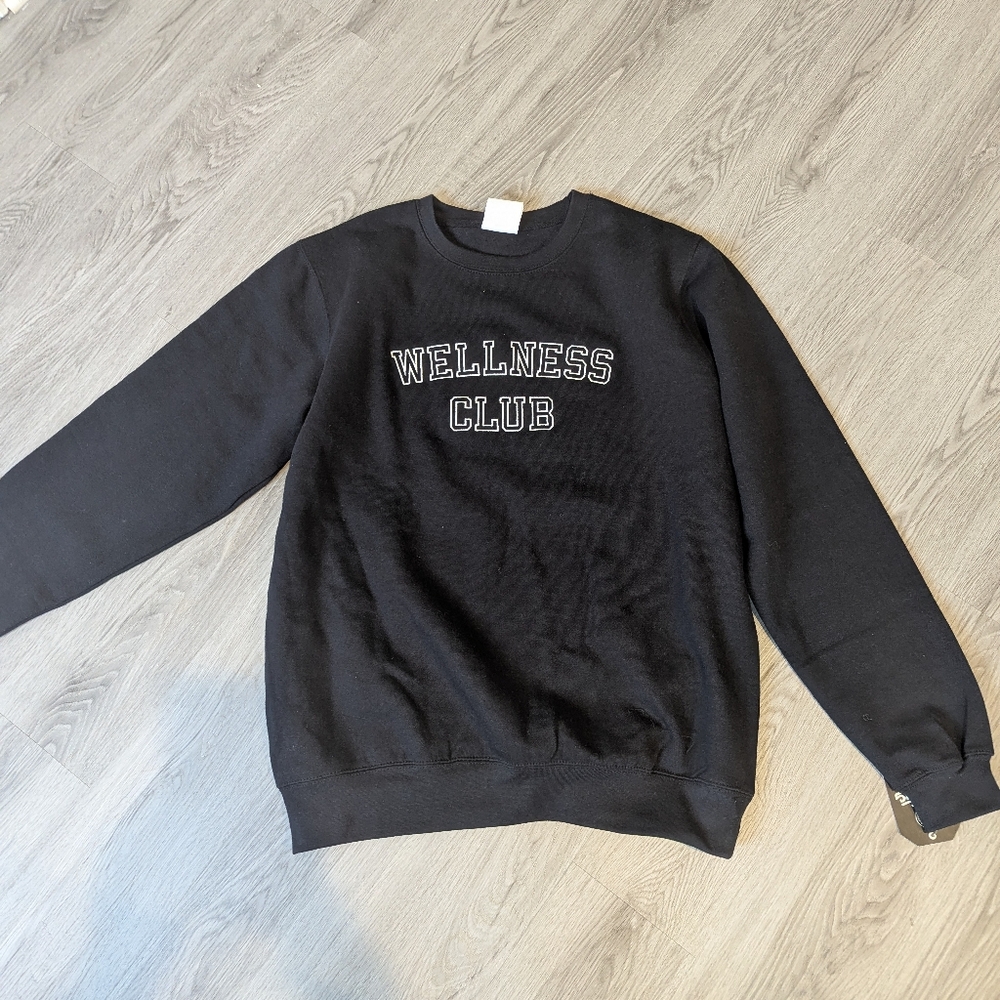 Wellness Club sweatshirt black